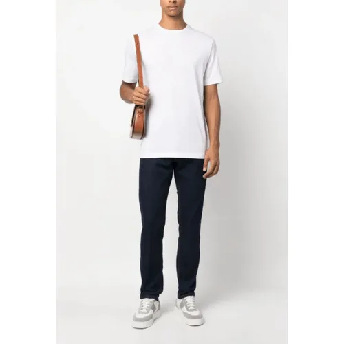 Lardini - Tops > T-Shirts - White - Lardini - Modalova