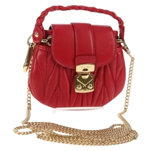 Pre-owned > Pre-owned Bags > Pre-owned Mini Bags - - Miu Miu Pre-owned - Modalova