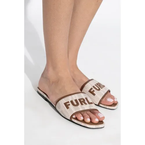 Shoes > Flip Flops & Sliders > Sliders - - Furla - Modalova