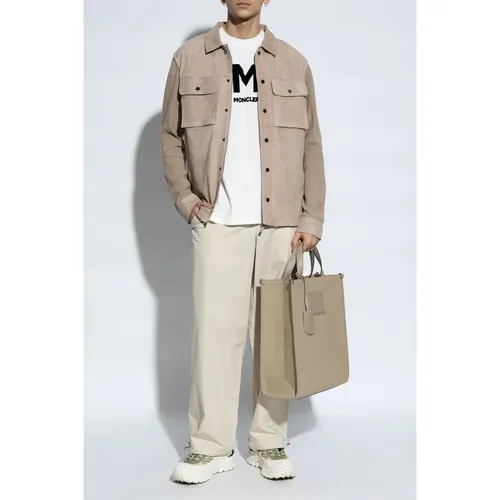 Trousers > Wide Trousers - - Moncler - Modalova