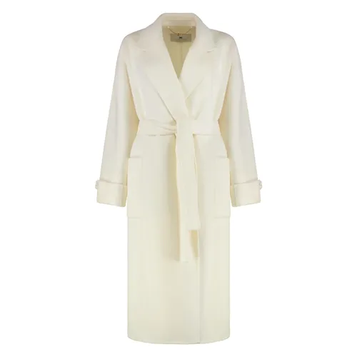 Coats > Belted Coats - - Elisabetta Franchi - Modalova