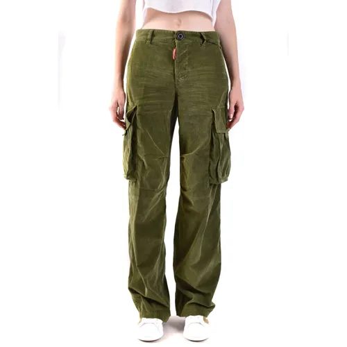 Trousers > Straight Trousers - - Dsquared2 - Modalova
