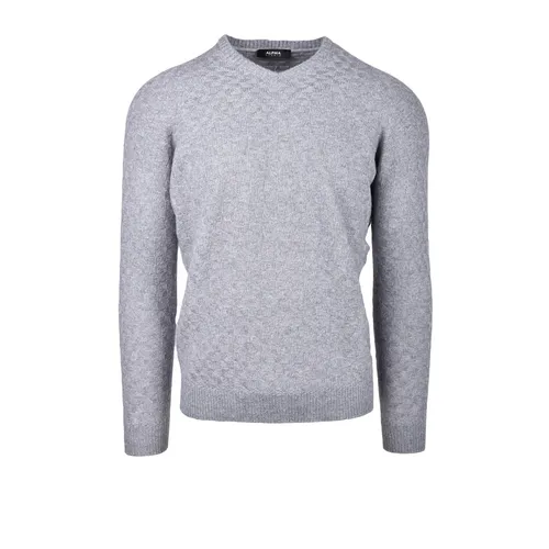 Knitwear > V-neck Knitwear - - Alpha Studio - Modalova