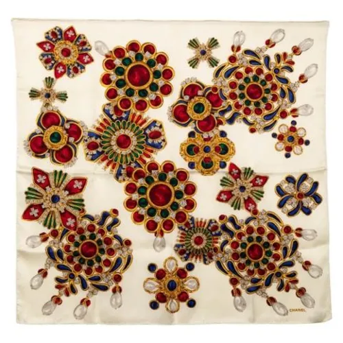 Pre-owned > Pre-owned Accessories > Pre-owned Scarves - - Chanel Vintage - Modalova