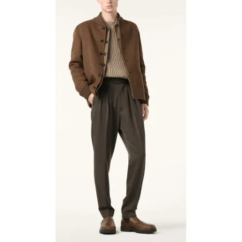 Trousers > Slim-fit Trousers - - Loro Piana - Modalova
