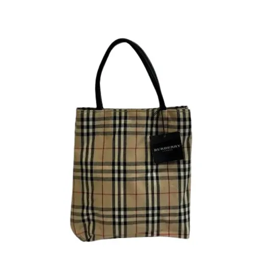 Pre-owned > Pre-owned Bags > Pre-owned Tote Bags - - Burberry Vintage - Modalova