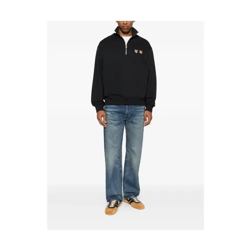 Sweatshirts & Hoodies > Zip-throughs - - Maison Kitsuné - Modalova