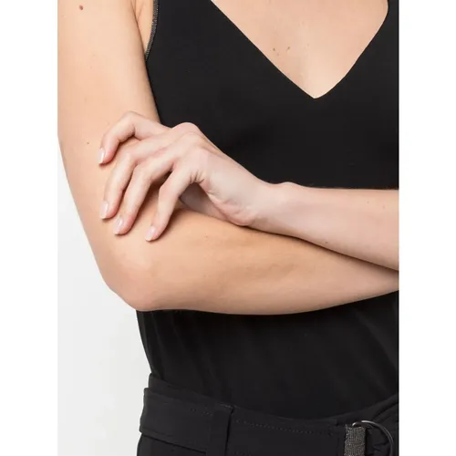 Tops > Sleeveless Tops - - Brunello Cucinelli - Modalova