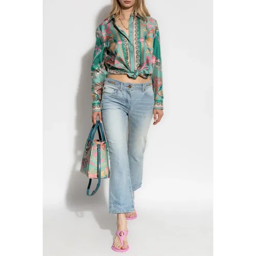Jeans > Straight Jeans - - Versace - Modalova