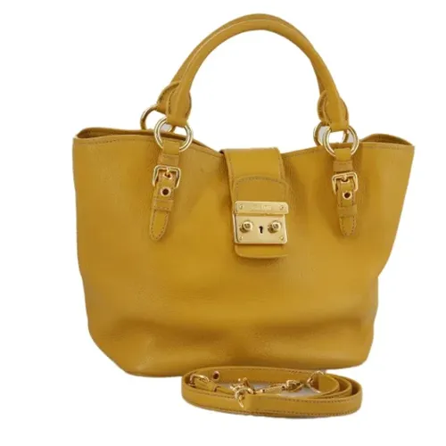 Pre-owned > Pre-owned Bags > Pre-owned Handbags - - Miu Miu Pre-owned - Modalova