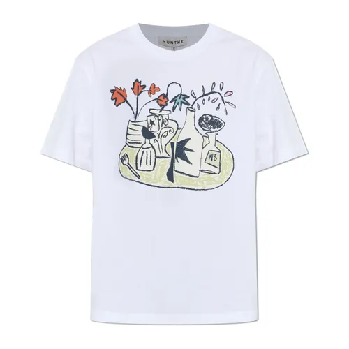 Munthe - Tops > T-Shirts - White - Munthe - Modalova