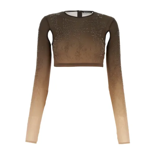 Tops > Long Sleeve Tops - - Andrea Adamo - Modalova