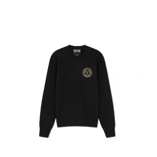 Knitwear > Round-neck Knitwear - - Versace Jeans Couture - Modalova
