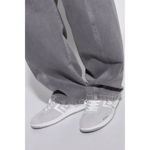 Balmain - Shoes > Sneakers - Gray - Balmain - Modalova