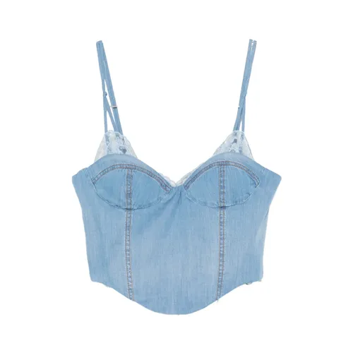 Tops > Sleeveless Tops - - Ermanno Scervino - Modalova