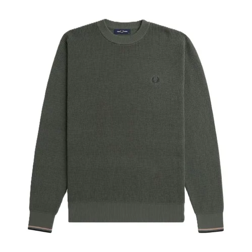 Knitwear > Round-neck Knitwear - - Fred Perry - Modalova