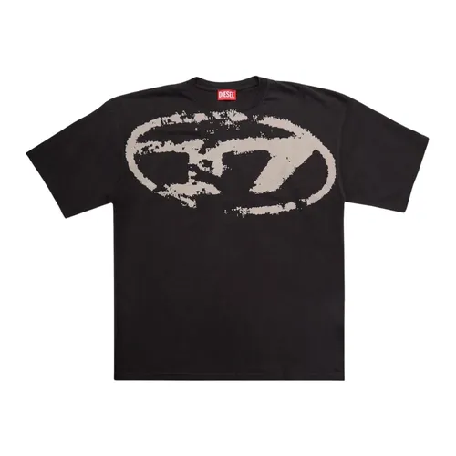 Diesel - Tops > T-Shirts - Black - Diesel - Modalova