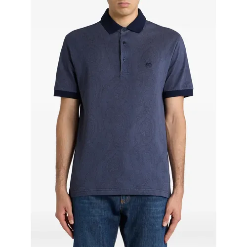 Etro - Tops > Polo Shirts - Blue - Etro - Modalova