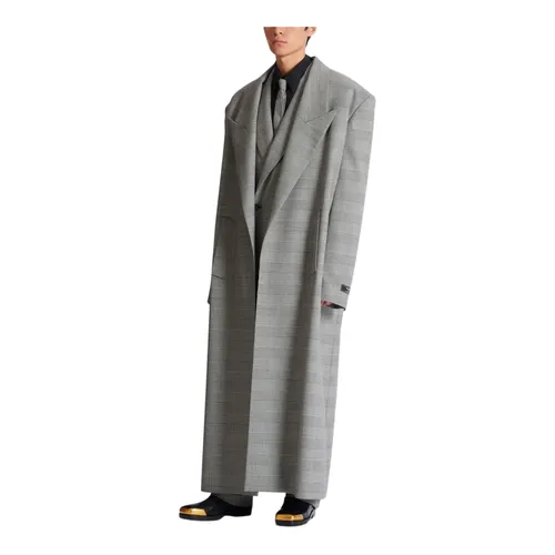 Coats > Single-Breasted Coats - - Balmain - Modalova