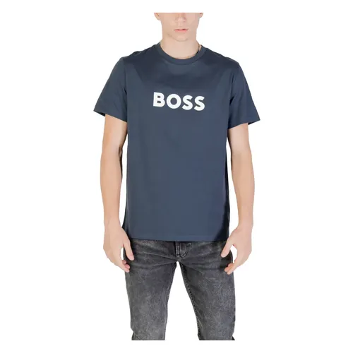 Hugo - Tops > T-Shirts - Blue - Hugo - Modalova