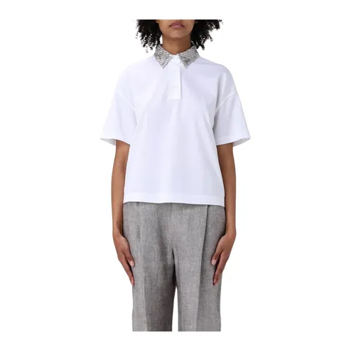Tops > Polo Shirts - - Brunello Cucinelli - Modalova