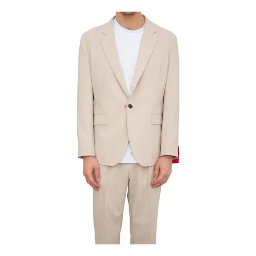 Hugo - Jackets > Blazers - Beige - Hugo - Modalova
