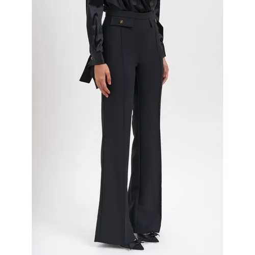 Trousers > Wide Trousers - - Elisabetta Franchi - Modalova