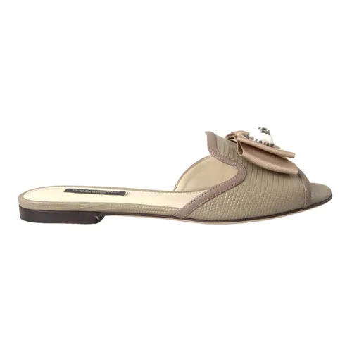 Shoes > Flip Flops & Sliders > Sliders - - Dolce & Gabbana - Modalova