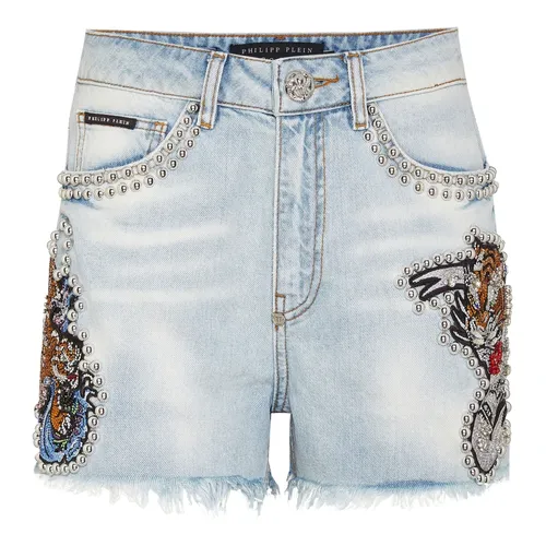 Shorts > Denim Shorts - - Philipp Plein - Modalova