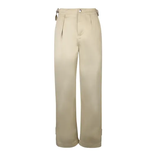 Trousers > Straight Trousers - - Burberry - Modalova