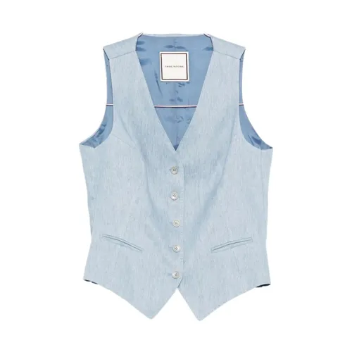 Jackets > Vests - - Tagliatore - Modalova
