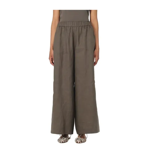 Trousers > Wide Trousers - - Max Mara - Modalova