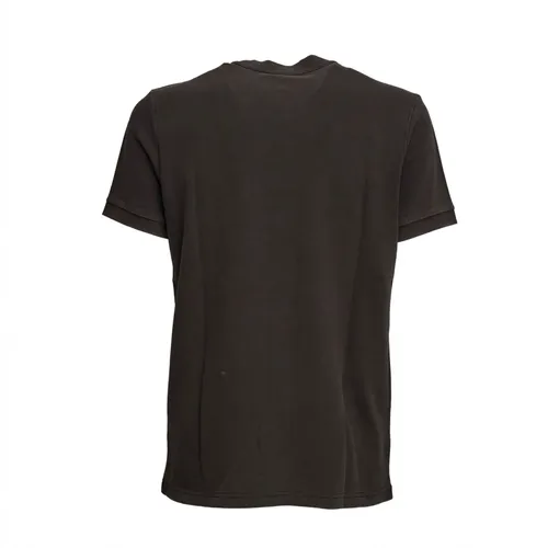 Fay - Tops > T-Shirts - Brown - Fay - Modalova