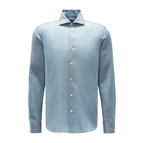 Shirts > Denim Shirts - - Fedeli - Modalova