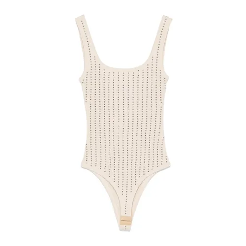 The Attico - Tops > Body - Beige - The Attico - Modalova