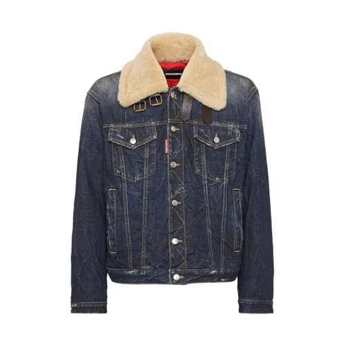 Jackets > Denim Jackets - - Dsquared2 - Modalova
