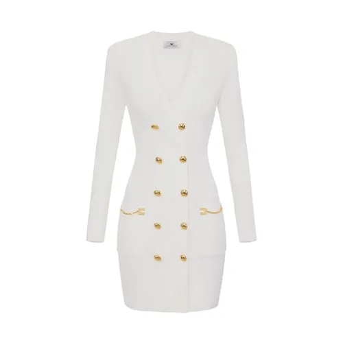 Dresses > Day Dresses > Knitted Dresses - - Elisabetta Franchi - Modalova
