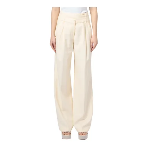 Trousers > Wide Trousers - - Manila Grace - Modalova