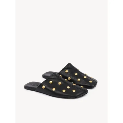 Shoes > Flats > Mules - - Chloé - Modalova