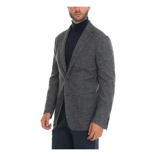 Canali - Jackets > Blazers - Gray - Canali - Modalova