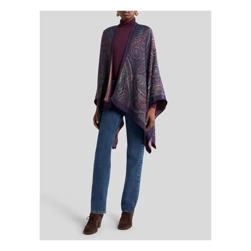 Etro - Jackets > Capes - Purple - Etro - Modalova