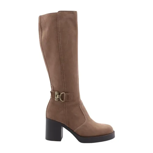Shoes > Boots > Heeled Boots - - Nerogiardini - Modalova