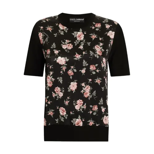 Knitwear > Round-neck Knitwear - - Dolce & Gabbana - Modalova