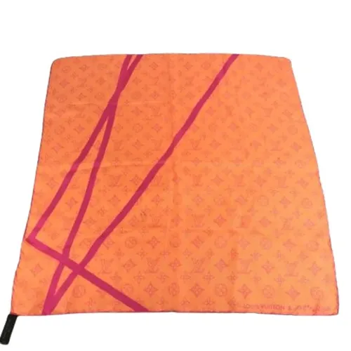 Pre-owned > Pre-owned Accessories > Pre-owned Scarves - - Louis Vuitton Vintage - Modalova