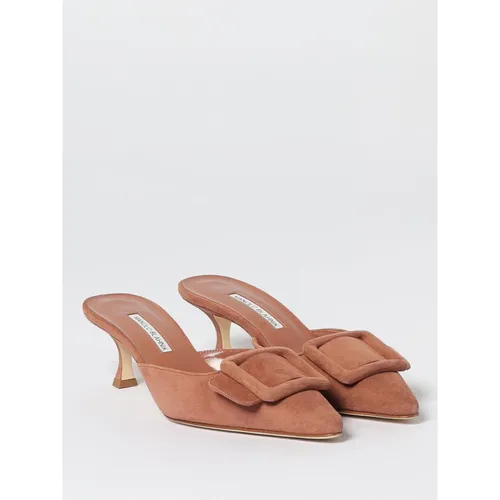 Shoes > Heels > Heeled Mules - - Manolo Blahnik - Modalova