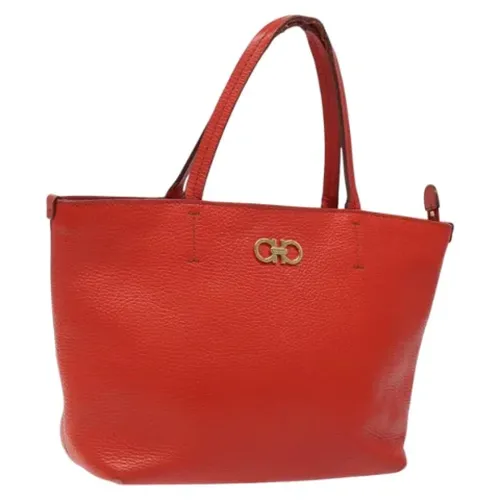 Pre-owned > Pre-owned Bags > Pre-owned Tote Bags - - Salvatore Ferragamo Pre-owned - Modalova