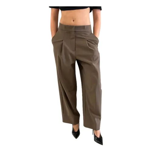 Trousers > Wide Trousers - - MeiMeiJ - Modalova