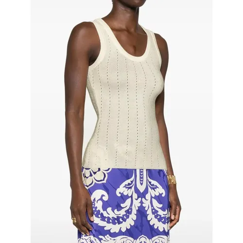 Tops > Sleeveless Tops - - Etro - Modalova