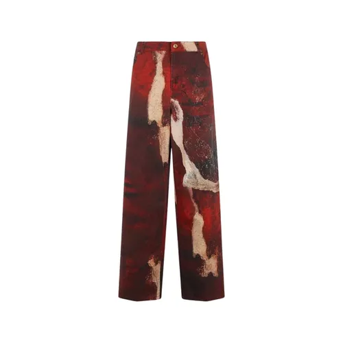 Trousers > Wide Trousers - - Roberto Cavalli - Modalova
