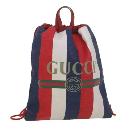 Pre-owned > Pre-owned Bags > Pre-owned Backpacks - - Gucci Vintage - Modalova